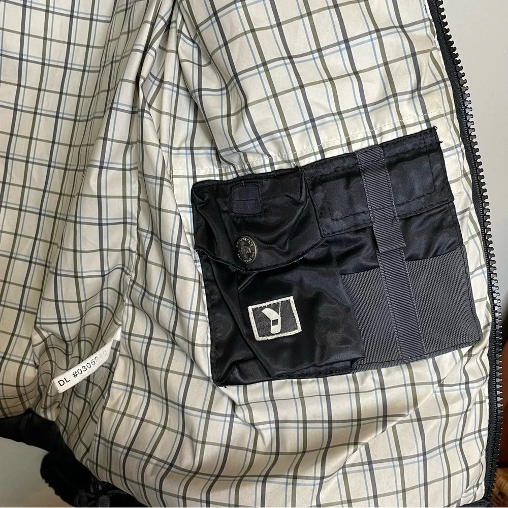 The North Face Black Puffer Jacket Vintage